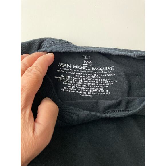 Jean michel basquiat men’s long sleeve shirt size m - Picture 3 of 6